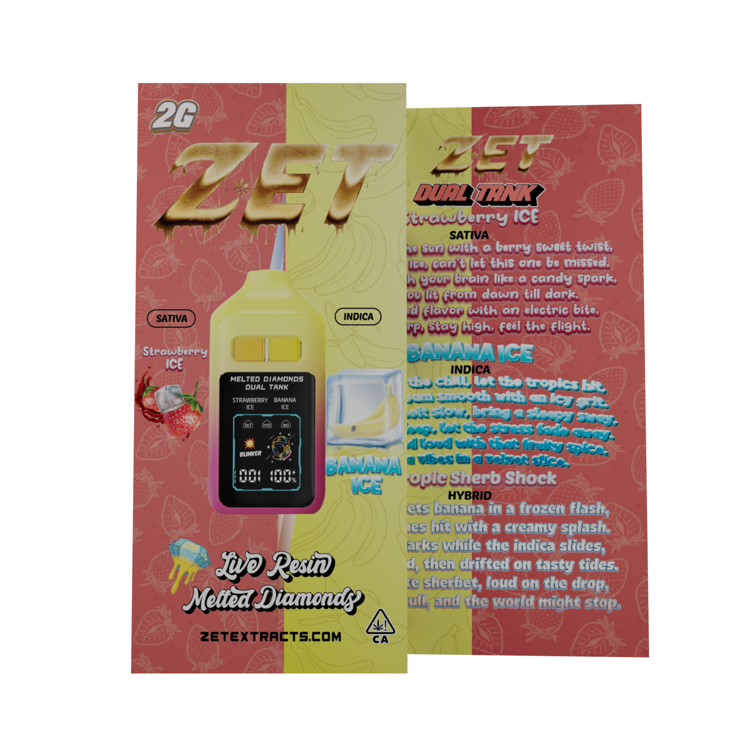 Strawberry Ice X Banana Ice