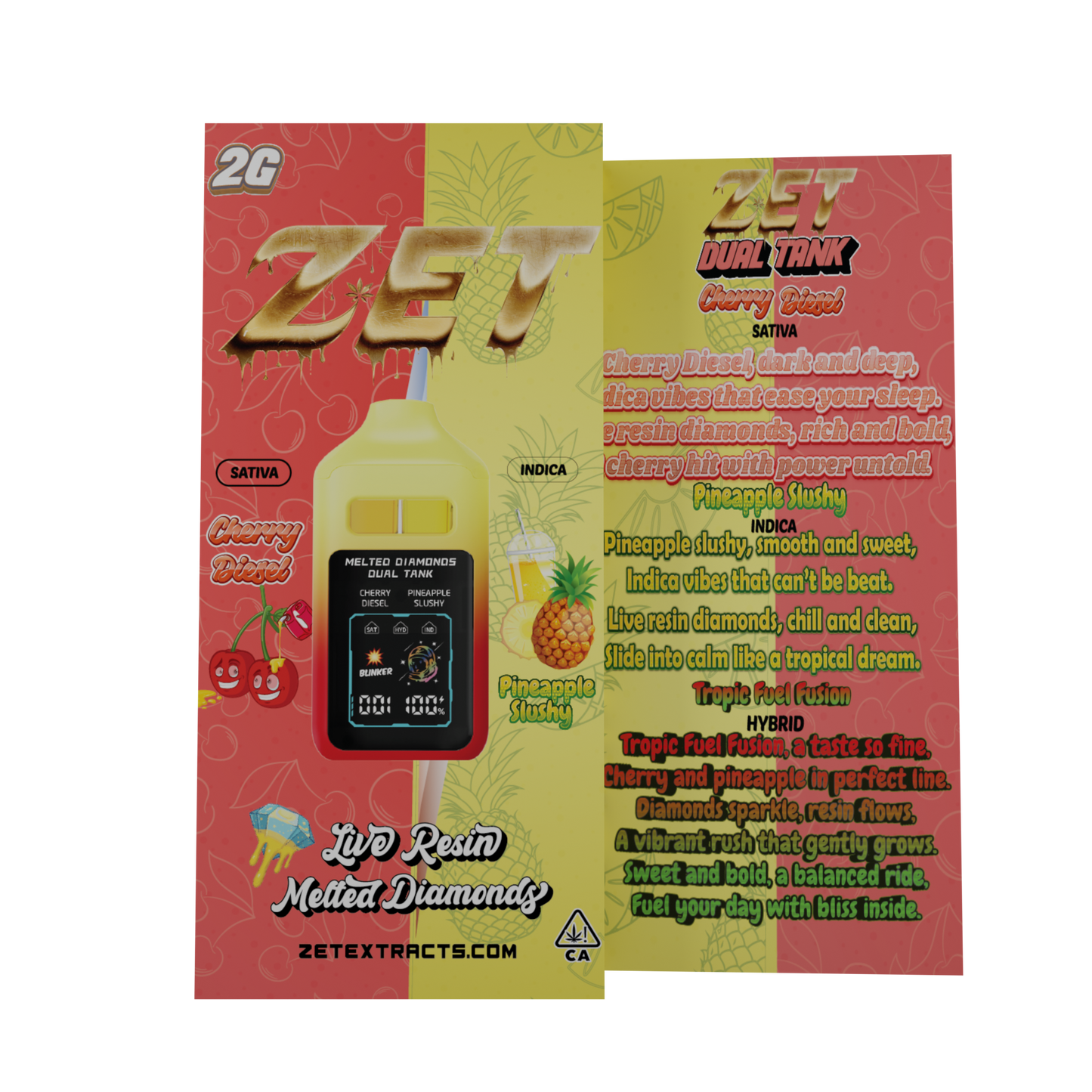 Cherry Diesel X Pineapple Slushy