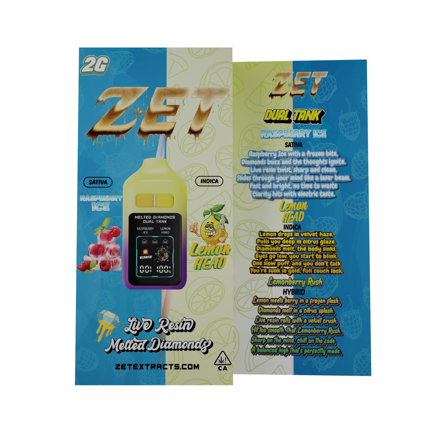 Raspberry Ice X Lemon Head