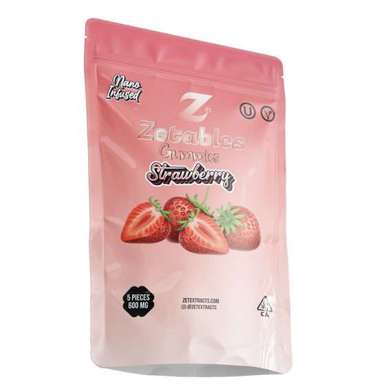 Zetable Gummie Edibles Strawberry